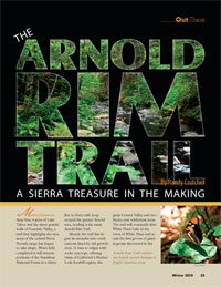 Click on the image above to view a PDF of the original article by Randy Crucher that appeared in Outside magazine.